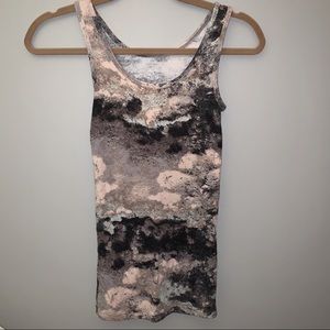 Mossimo Tank Top earth tones dye